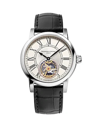 Frederique Constant Heartbeat Manufacture Watch, 39mm In Black