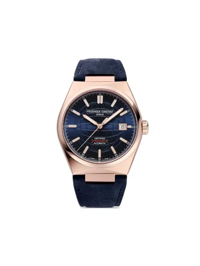 Frederique Constant Highlife Automatic Cosc 39mm In Blue