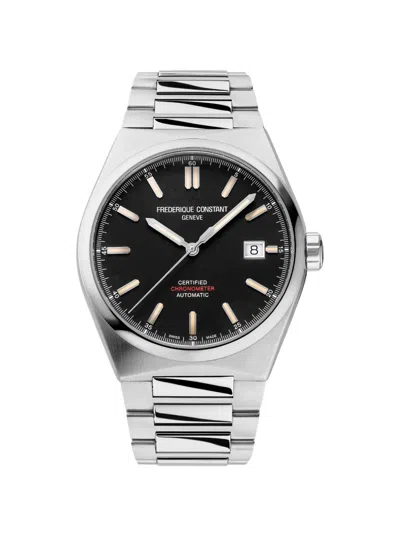 Frederique Constant Highlife Automatic Cosc 39mm Watch In Metallic