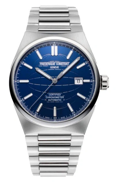 Frederique Constant Highlife Automatic Cosc Interchangeable Strap Watch, 41mm In Multi