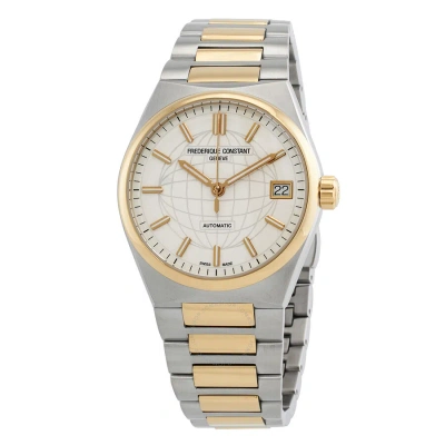 Frederique Constant Highlife Automatic Ladies Watch Fc-303v2nh3b In Two Tone  / Gold Tone / Silver / White / Yellow