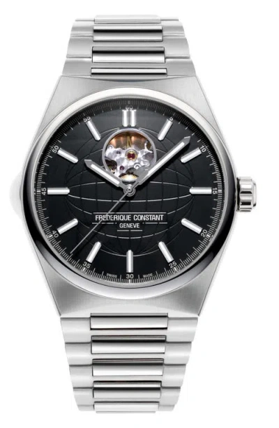 Frederique Constant Federique Constant Highlife Heartbeat Watch & Interchangeable Strap, 41mm In Silverone
