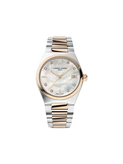 Frederique Constant Highlife Ladies Quartz 31mm In Metallic