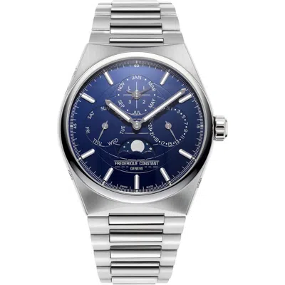 Frederique Constant Highlife Perpetual Calendar Moon Phase Bracelet Watch, 41mm