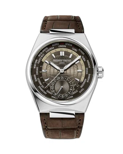 FREDERIQUE CONSTANT HIGHLIFE WORLDTIMER WATCH, 41MM