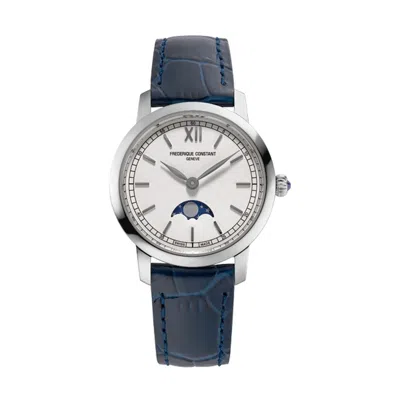 Frederique Constant Ladies' Watch  Fc-206sw1s6 Gbby2 In Blue