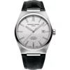Frederique Constant Leather Strap Automatic Watch, 41mm