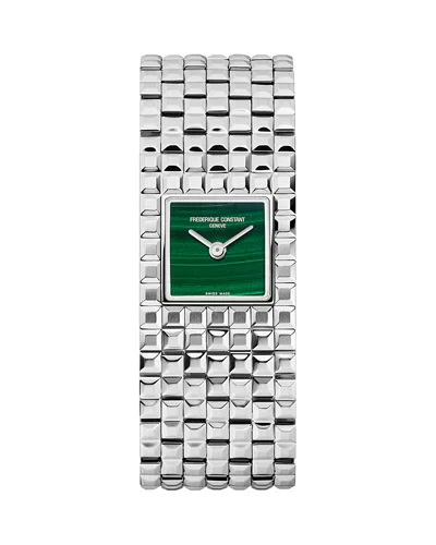 Frederique Constant Manchette Watch, 20mm X 26mm In Metallic