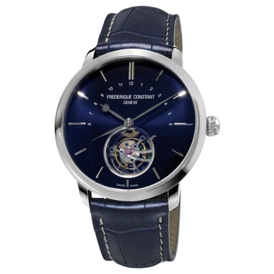 Frederique Constant Manufacture Tourbillon Automatic Men's Watch Fc-980n4s6 In Blue