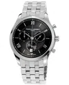 Frederique Constant Men's Swiss Stainless Steel Bracelet Watch 40mm In Silver