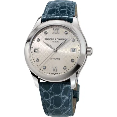 Frederique Constant Men's Watch  Fc-303lgd3b6 Gbby2 In Blue