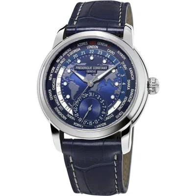 Frederique Constant Men's Watch  Fc-718nwm4h6 Gbby2 In Blue