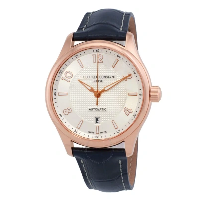 Frederique Constant Runabout Automatic Silver Dial Men's Watch Fc-303rms5b4 In Blue / Gold Tone / Rose / Rose Gold Tone / Silver