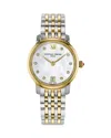 Frederique Constant Slimline Watch, 30mm In White