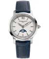Frederique Constant Classics Slimline Moonphase 30mm In Blue