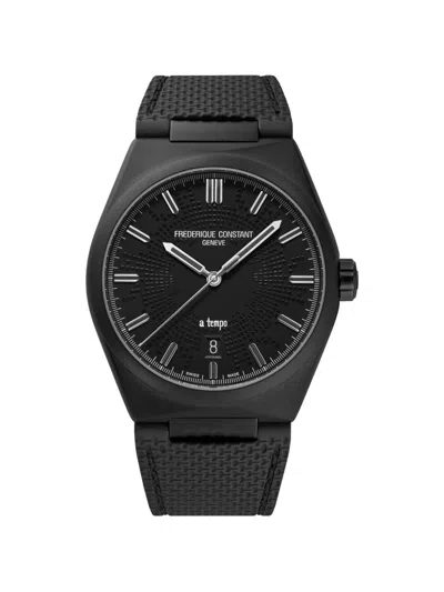 Frederique Constant X The Avener Highlife 39mm Watch In Black