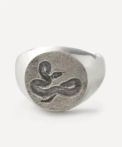 Fredrick Grove Mens Snake Signet Ring