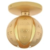 Fredrick Ramond Anthos Small Single Light Sconce In Unlacquered Brass