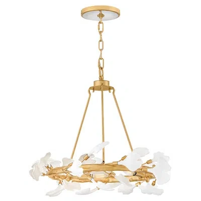 Fredrick Ramond Audra Large Ring Chandelier In Deluxe Gold