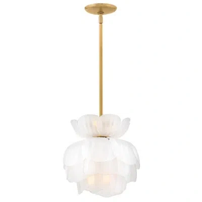 Fredrick Ramond Fantine Medium Pendant In White