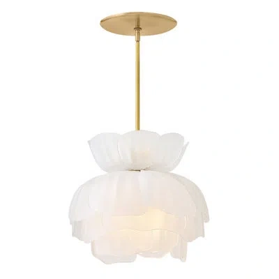 Fredrick Ramond Fantine Small Chandelier In White