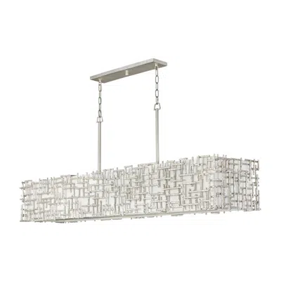 Fredrick Ramond Farrah 60" Wide Ten-light Led Modern Linear Chandelier
