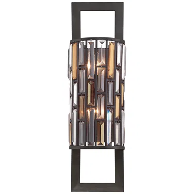 Fredrick Ramond Gamma 25 1/2"h Vintage Bronze Wall Sconce