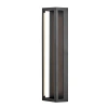 Fredrick Ramond Onyx 2 - Light Dimmable Black Flush Mounted Sconce