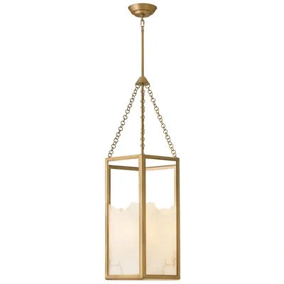 Fredrick Ramond Veleta Medium Chandelier In Lacquered Brass