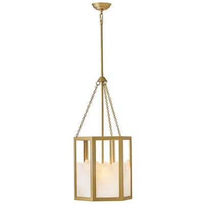 Fredrick Ramond Veleta Medium Pendant In Lacquered Brass