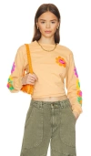 Free And Easy Flower Power In Tan