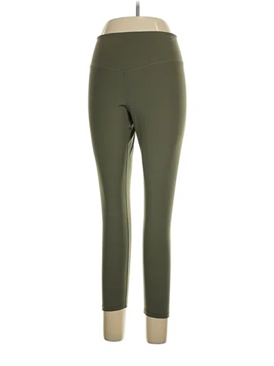 Pre-owned Free Assembly Active Pants In Green
