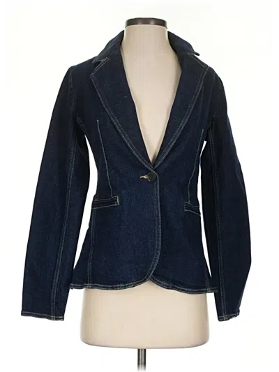 Free Assembly Blazer Jacket In Blue