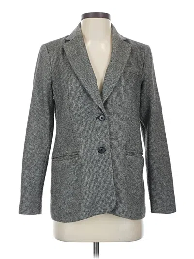 Pre-owned Free Assembly Blazer Jacket In Gray