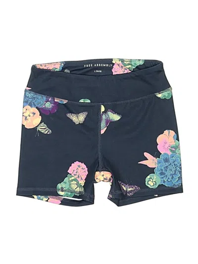 Pre-owned Free Assembly Kids' Board Shorts In Blue