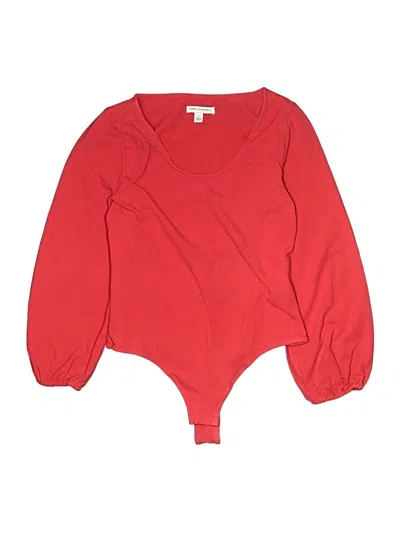 Pre-owned Free Assembly Bodysuit In Red