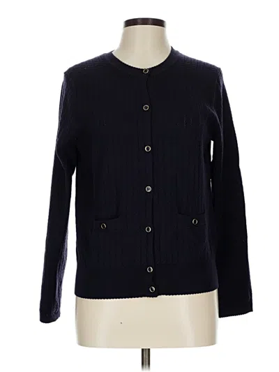 Pre-owned Free Assembly Cardigan Sweater In Black