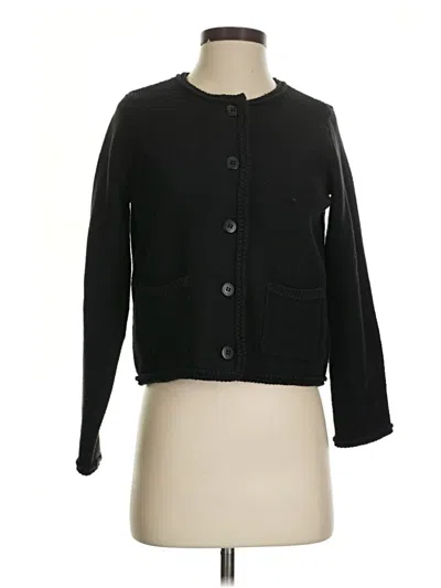 Pre-owned Free Assembly Cardigan Sweater In Black