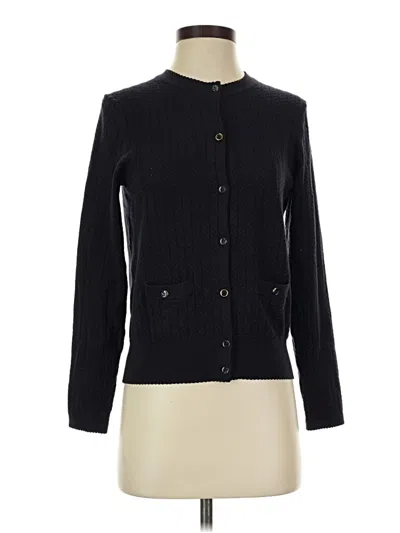 Pre-owned Free Assembly Cardigan Sweater In Black