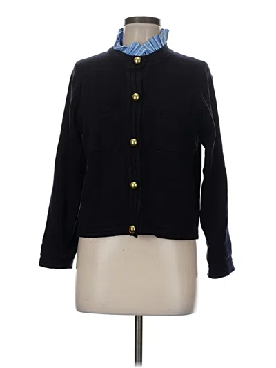 Pre-owned Free Assembly Cardigan Sweater In Black