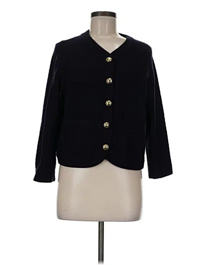Pre-owned Free Assembly Cardigan Sweater In Black