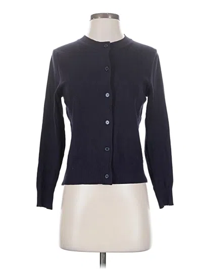 Pre-owned Free Assembly Cardigan Sweater In Blue