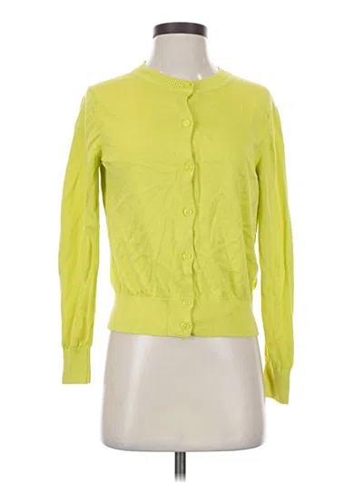 Pre-owned Free Assembly Cardigan Sweater In Green