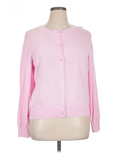 Pre-owned Free Assembly Cardigan Sweater In Pink