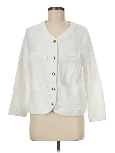 Pre-owned Free Assembly Cardigan Sweater In Tan