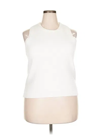 Pre-owned Free Assembly Cardigan Sweater In White