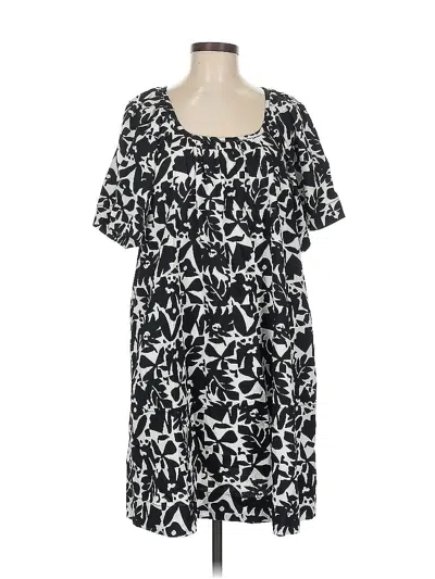 Pre-owned Free Assembly Casual Dress In Black