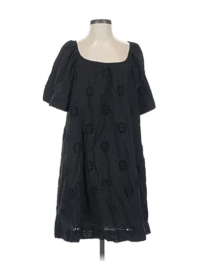 Pre-owned Free Assembly Casual Dress In Black