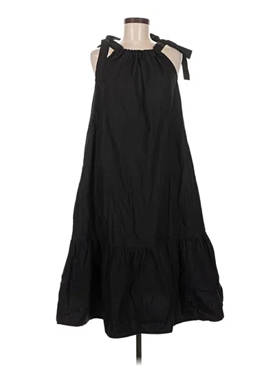 Pre-owned Free Assembly Casual Dress In Black