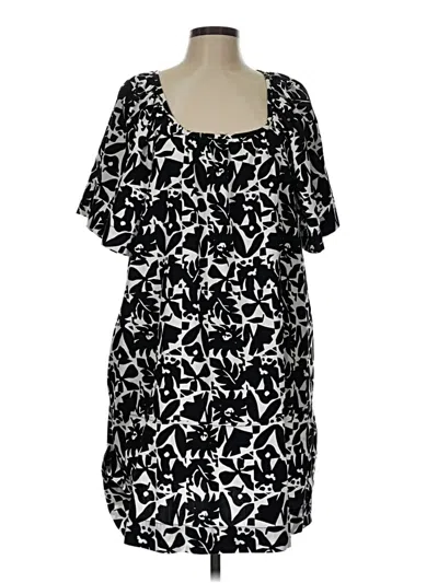 Pre-owned Free Assembly Casual Dress In Black